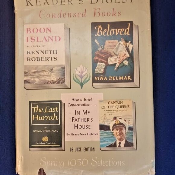Vintage Book Reader's‎ Digest 5 Condensed Books, Volume 2 Spring Selections 1956 - Picture 1 of 3
